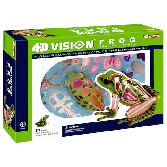 4D Vision™ Frog Anatomy Model By 4D Master | 5.5" | Michaels®